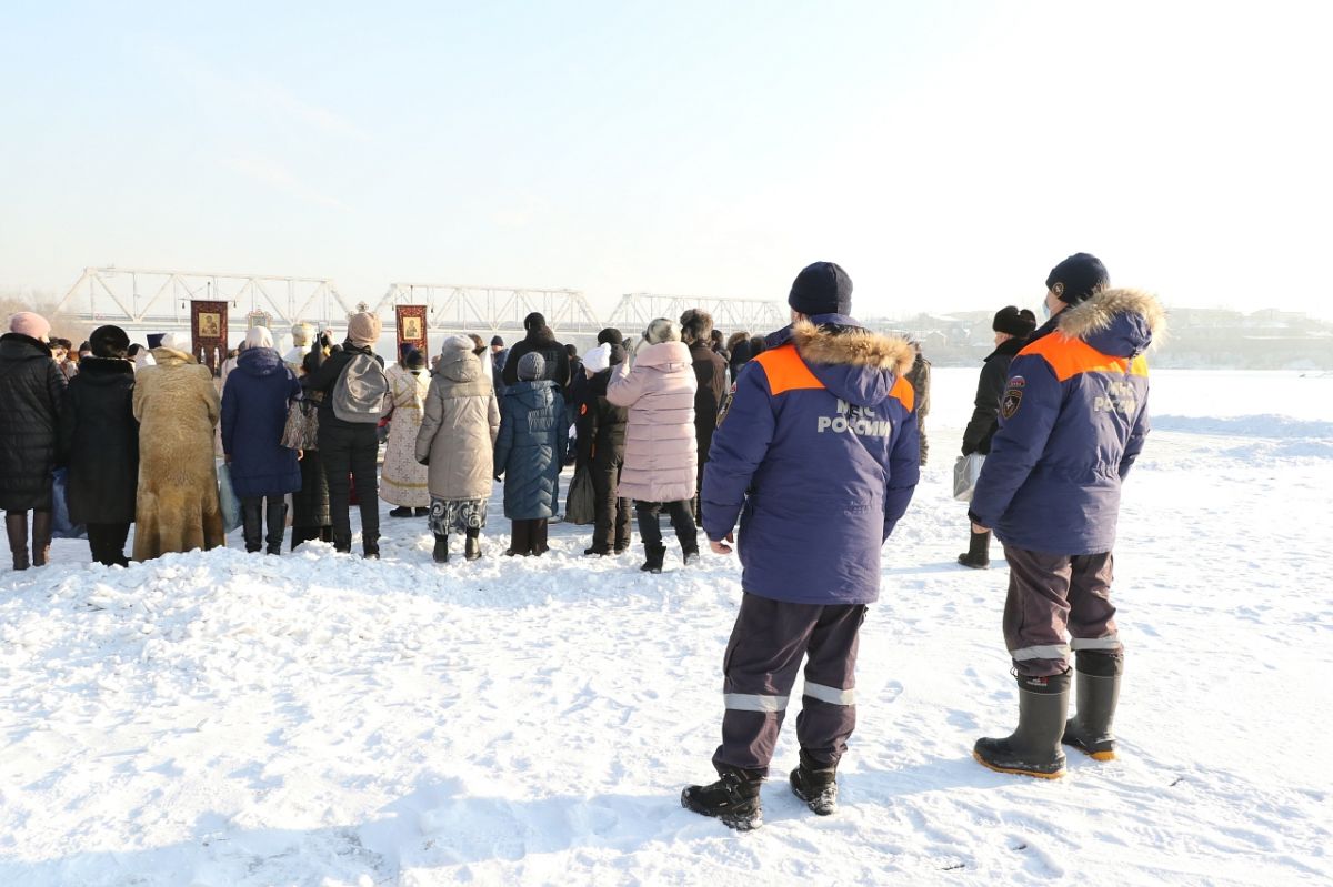 Крещенские купания в Хакасии прошли безопасно