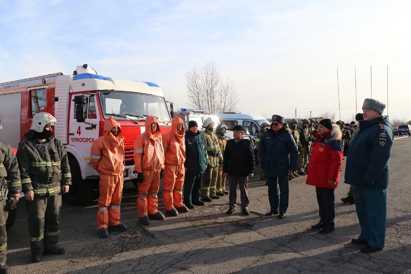 В Хакасии проходит тренировка по гражданской обороне