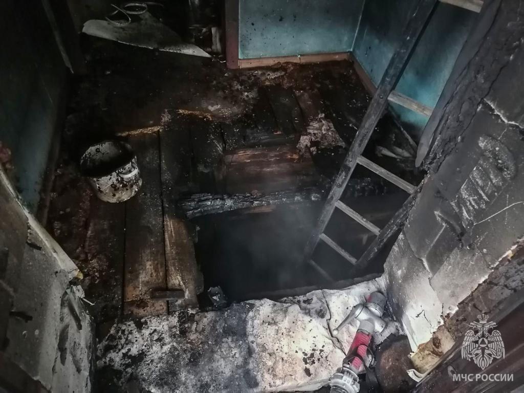 Нарушение правил пожарной безопасности привело к гибели двух человек