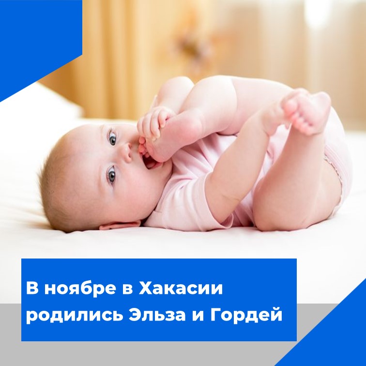 В ноябре в Хакасии родились Эльза и Гордей