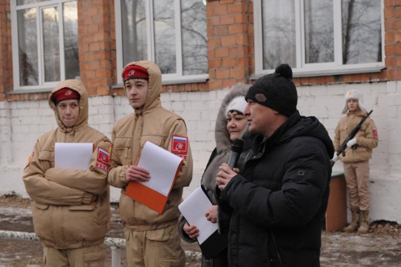 Увековечена память героев
