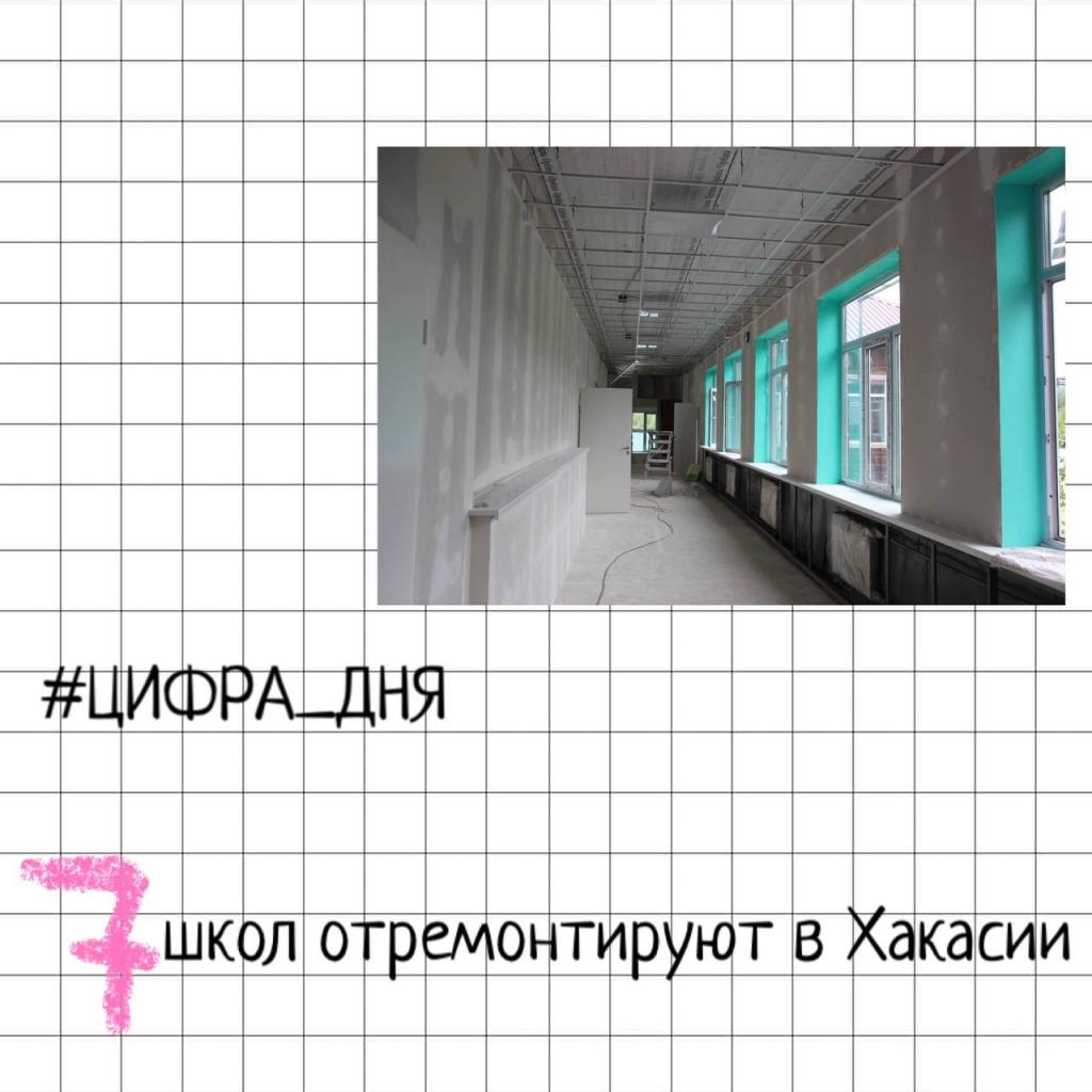 7  школ Хакасии будут отремонтированы