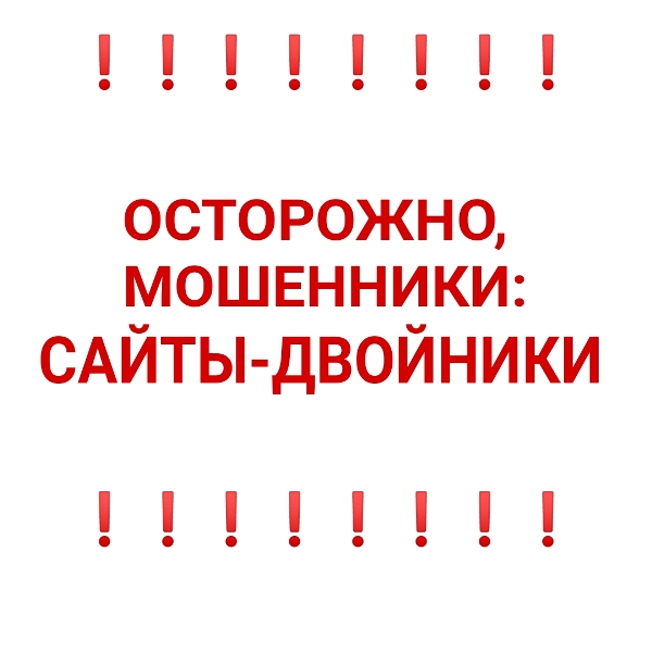 Зафиксирован  сайт «двойник»