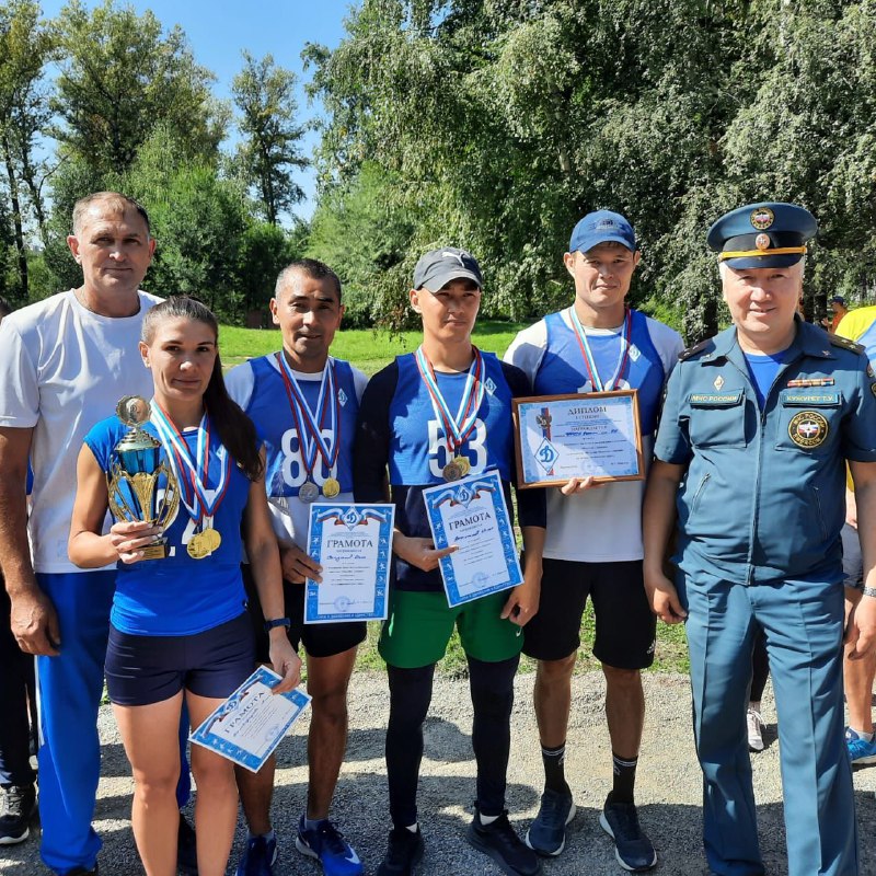Команда судебных приставов Хакасии — победители  чемпионата регионального отделения ВФСО «Динамо» по легкоатлетическому кроссу! 