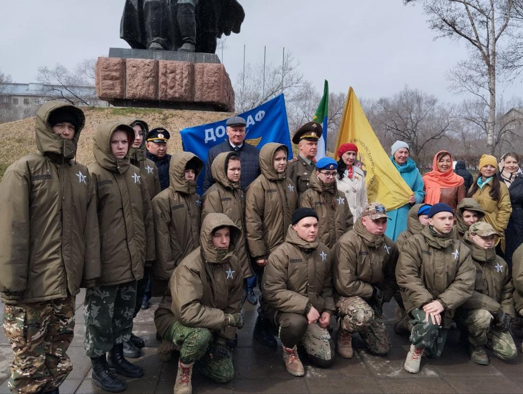 Руководитель Минобрнауки Хакасии принял участие в митинге, посвящённом старту республиканского автопробега 