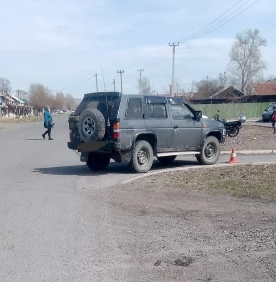 В Аскизе в ДТП пострадал несовершеннолетний мотоциклист