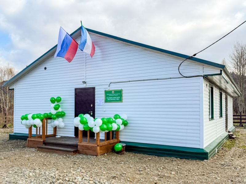Впервые за 30 лет в Хакасии построено здание для лесничества